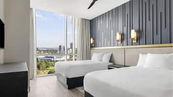 2 bedrooms, in-room safe, iron/ironing board, WiFi