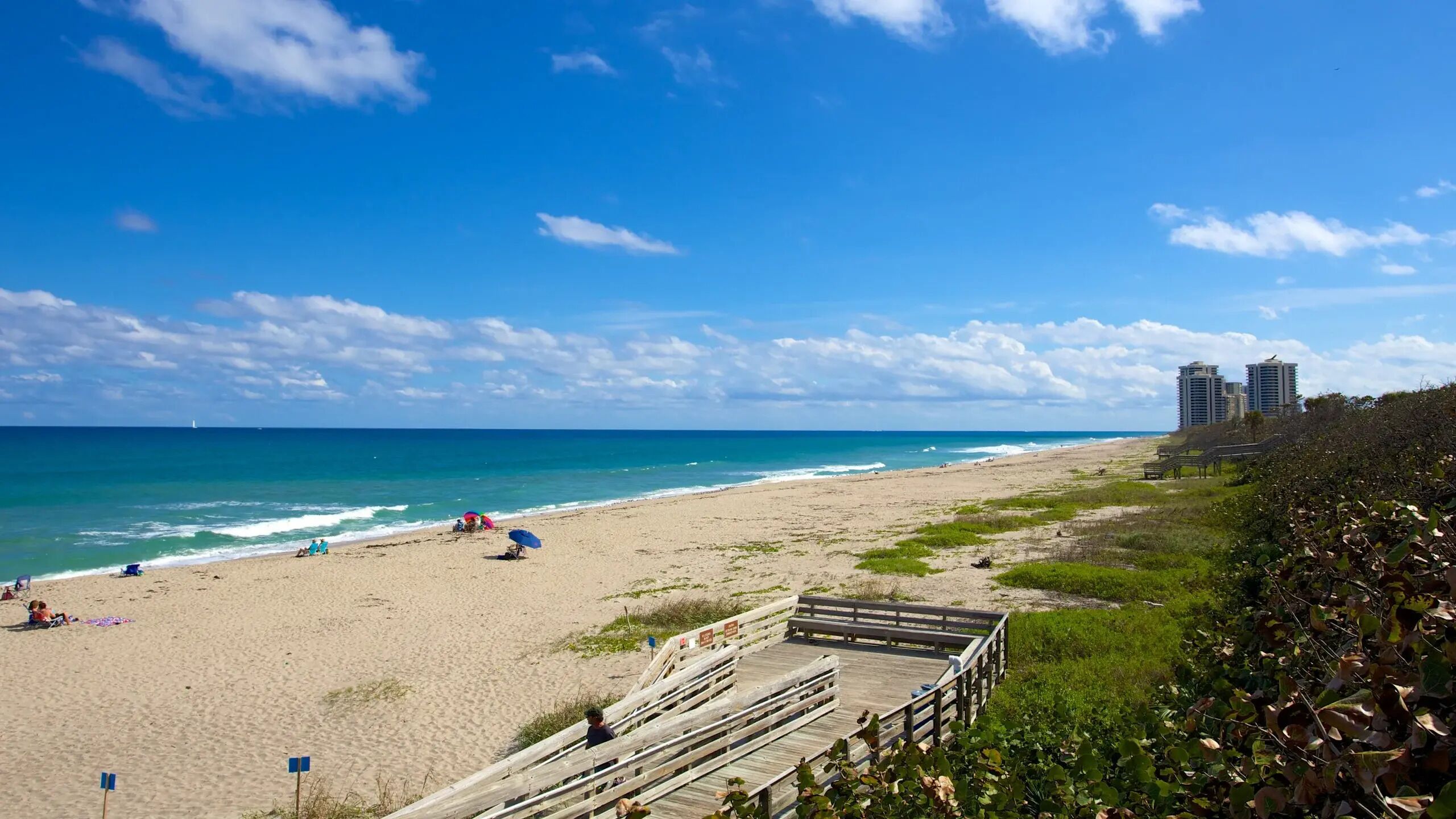 Sillas reclinables de playa, toallas de playa