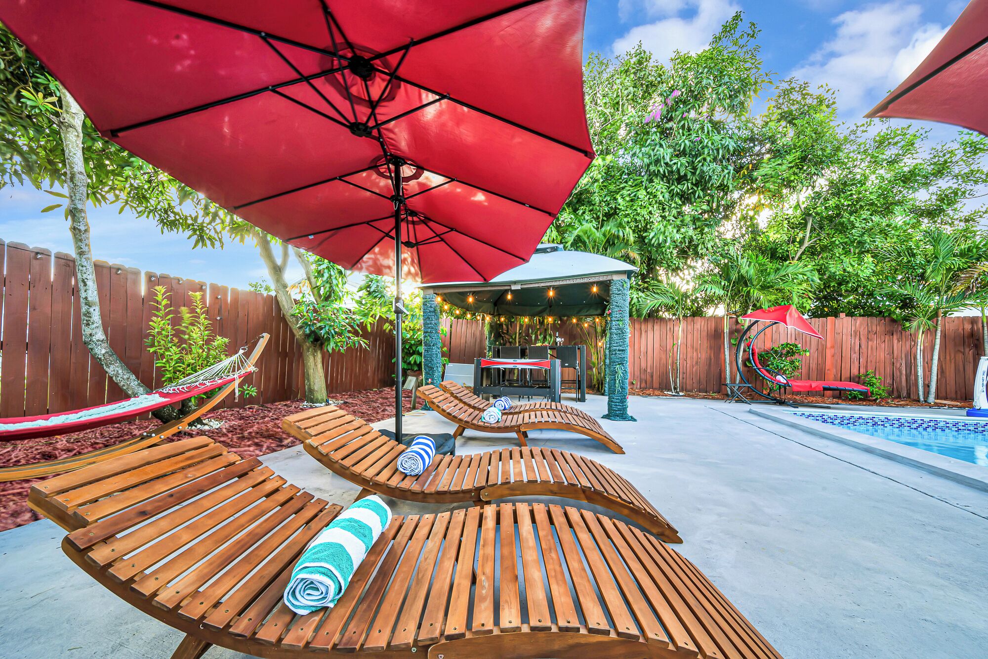 Terrein van de accommodatie