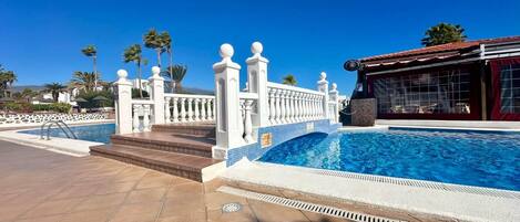 Una piscina climatizada