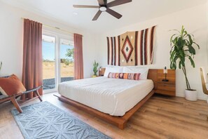 2 habitaciones, tabla de planchar con plancha, cuna de viaje y wifi