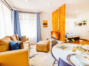 Living area - Caribbean Homes By Edmor suites (Nairobi)