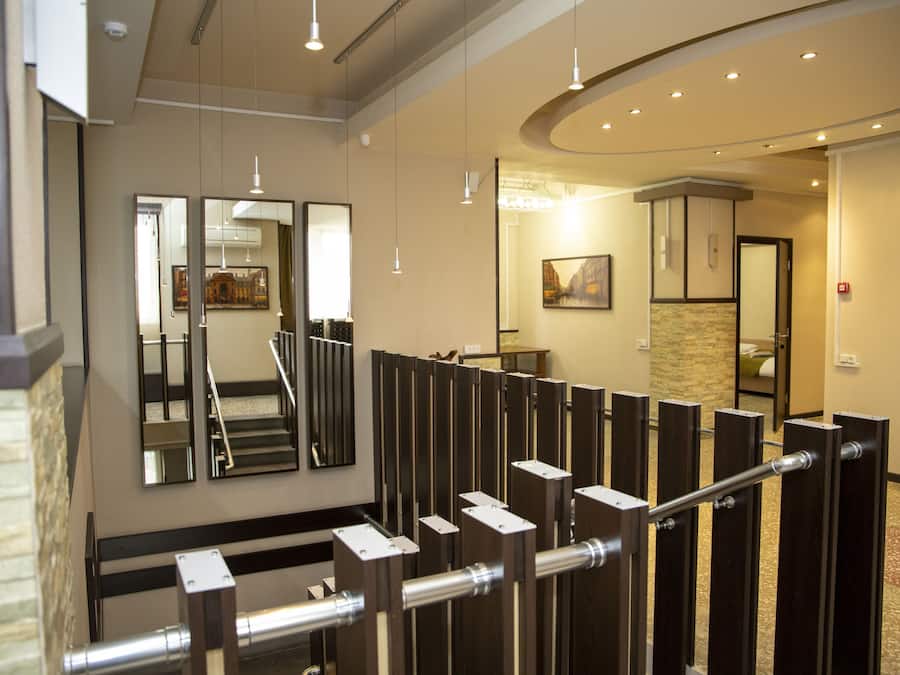 Zona de estar del vestíbulo