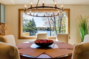 Dining - Private Beach! Luxe Lake House in Pocono Mtns (Pocono Summit)