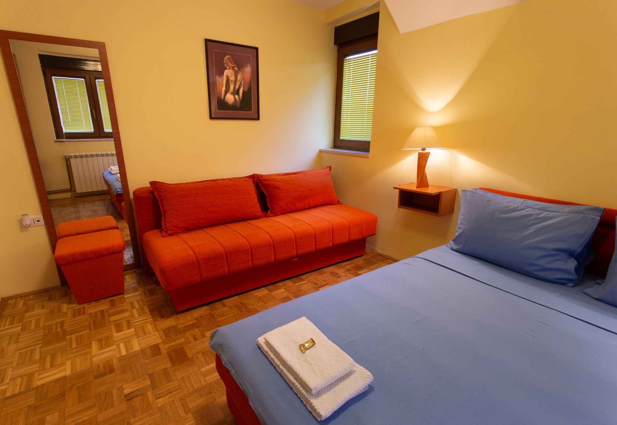 1 Schlafzimmer, Bügeleisen/Bügelbrett, Reisekinderbett, kostenloses WLAN