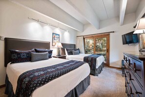 2 bedrooms, iron/ironing board, travel crib, WiFi