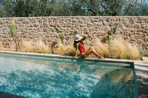 Villa | 3 bedrooms, desk, Internet - Riglia Villas - Villa Olive (West Mani)