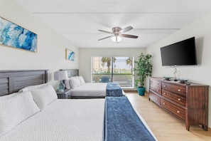 2 Schlafzimmer, Schreibtisch, kostenloses WLAN, Bettwäsche