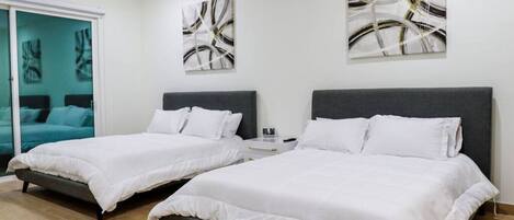 4 quartos, ferros/tábuas de passar roupa, Wi-Fi de cortesia