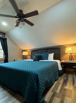 2 bedrooms, bed sheets