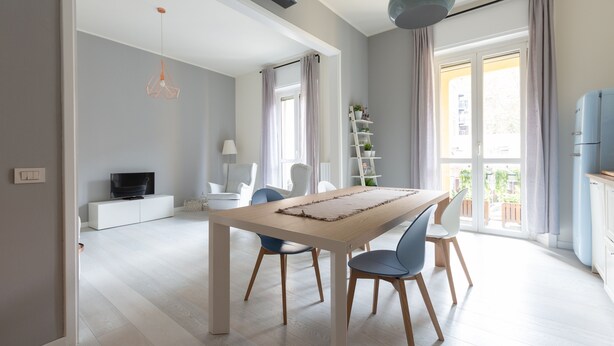 Living area - Porta Volta Bright and Roomy Flat (Milan)