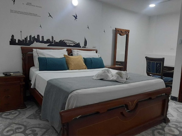 Superior Double Room | Free WiFi, bed sheets - LA PROVIDENCIA HOTEL (Neiva)