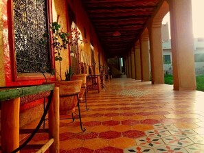Terrace/patio - El Menzeh foundation (Rissani)