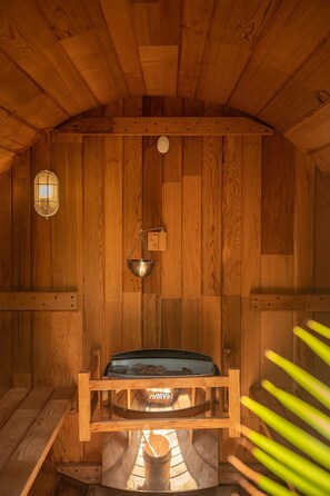 Sauna - Villa Nouah - Private Pool + Sauna (Saint-François)