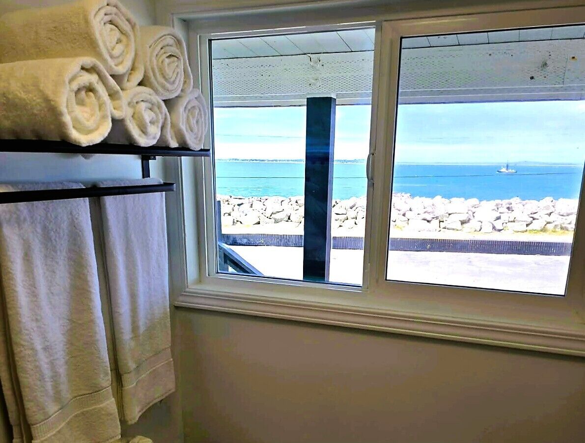 Penthouse Suite | Bathroom | Shower, hair dryer, towels, soap