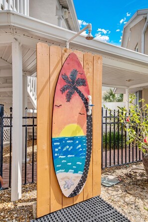 Property grounds - Beach Bliss 1 first floor unit (Flagler Beach)