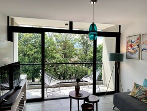 Living area - Avitat Joy☆Finest☆1 Brm Studio☆Great View☆Pool&Gym
(Antiguo Cuscatlán)