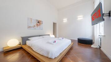 1 Schlafzimmer, Bügeleisen/Bügelbrett, kostenloses WLAN, Bettwäsche