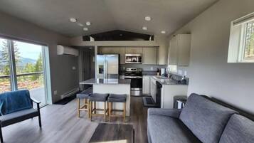 TV connectée, cheminée, chaßne hi-fi