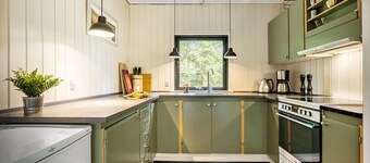 Beautiful home in Give with kitchen