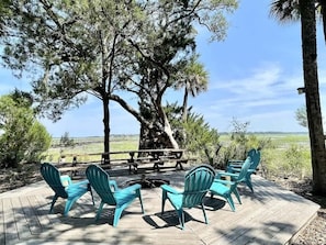 Overnattingsstedets uteområder