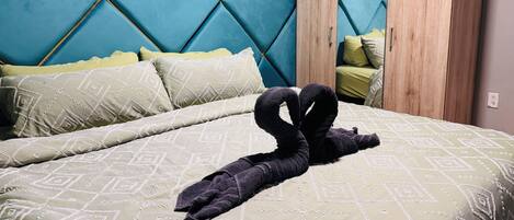 2 habitaciones, wifi y ropa de cama