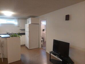 Interior - 1 bedroom basement suite, private entrance, safe,quiet ,tree lined neighborhood. (Sherwood Park)
