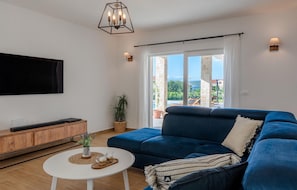 TV, fireplace, DVD player, table tennis