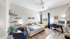1 bedroom, desk, iron/ironing board, travel cot - Modern and Cozy • Near Downtown, Red Rocks, Hiking, CSM • Boulder 30mins (Golden)