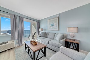 TV - Beachfront, Pool, Private Balcony | Perdido Skye 71 | My Beach Getaways (Pensacola)