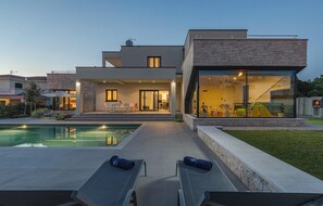 Una piscina climatizada