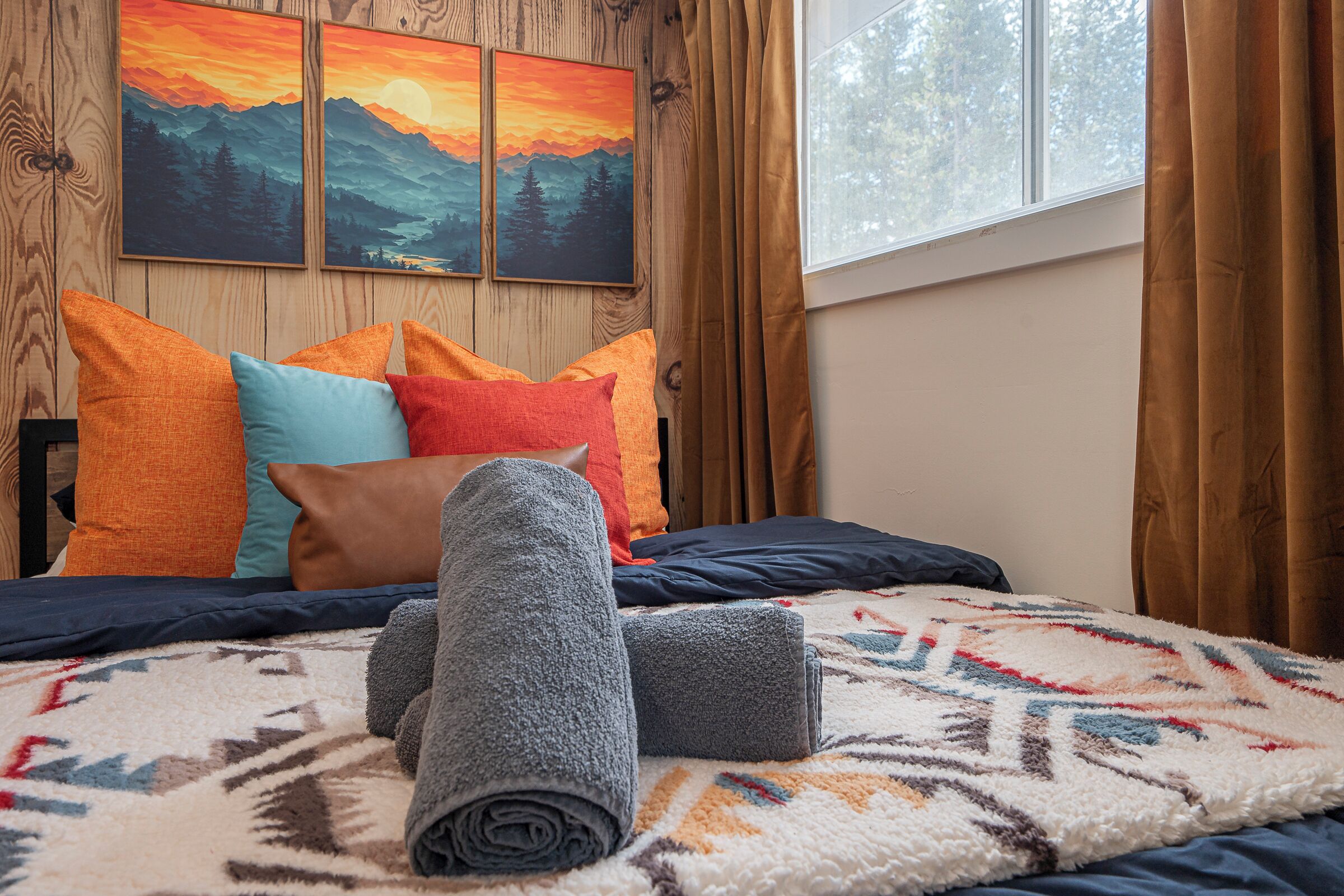 2 多间卧室、办公桌、旅行婴儿床、免费 WiFi