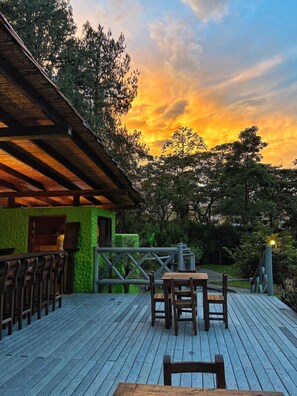 Área de bodas al aire libre