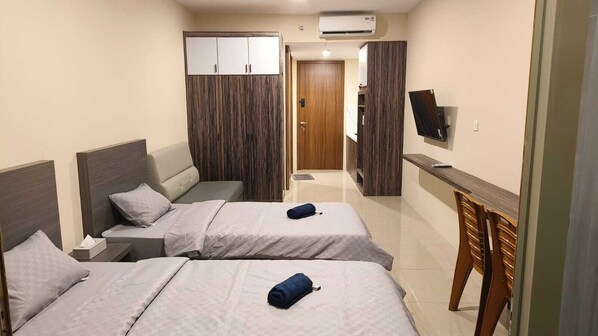 Deluxe-Apartment | 1 Schlafzimmer, kostenloses WLAN