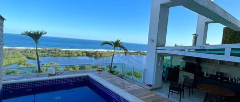 豪華公寓 | 露台/庭院