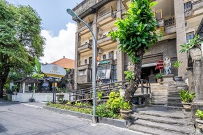 Voorkant van accommodatie