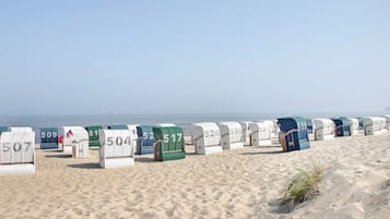 Vlak bij het strand