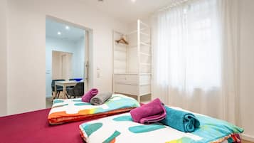 3 habitaciones, wifi gratis y ropa de cama