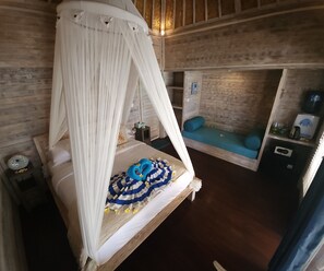 บังกะโล | 1 ห้องนอน, ตู้นิรภัยในห้องพัก, ห้องพักตกแต่งอย่างมีเอกลักษณ์