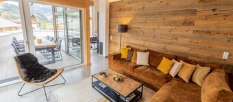 Penthouse with big terrace and outdoor sauna