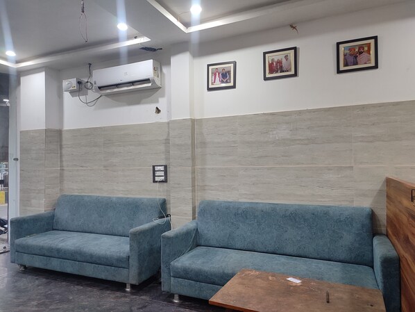 Sala de estar en el lobby