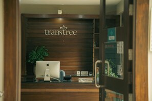 Reception - Transtree at Brookfields | Corporate Stays (Bengaluru)