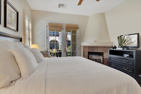 1 bedroom, desk, iron/ironing board, WiFi