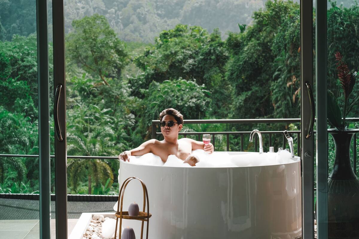 Suite, Mountain View, Mountainside | Terrace/patio