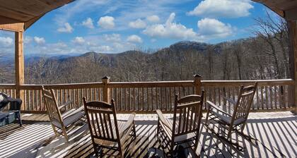 Escape to serene mountain bliss in this stunning mountain home.