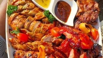 2 restaurants, breakfast, lunch, dinner served; African cuisine