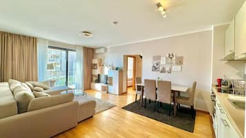 Premium-Apartment | Wohnbereich