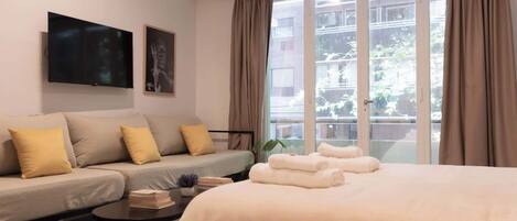 1 Schlafzimmer, Bügeleisen/Bügelbrett, WLAN, Bettwäsche