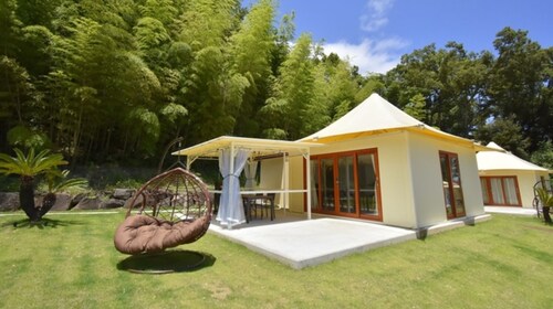Glamping Safari tent  Regular plan with 1 nig / Ito Shizuoka