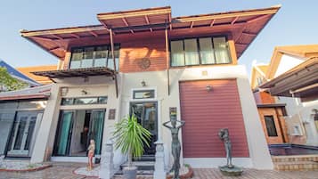 Voorkant van accommodatie